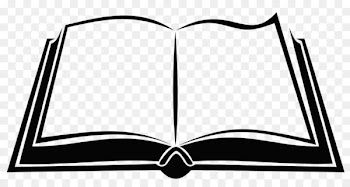 Book Silhouette Royalty-free Clip art - open book 