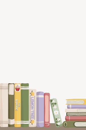Book stack border collage element, | Free PSD - rawpixel
