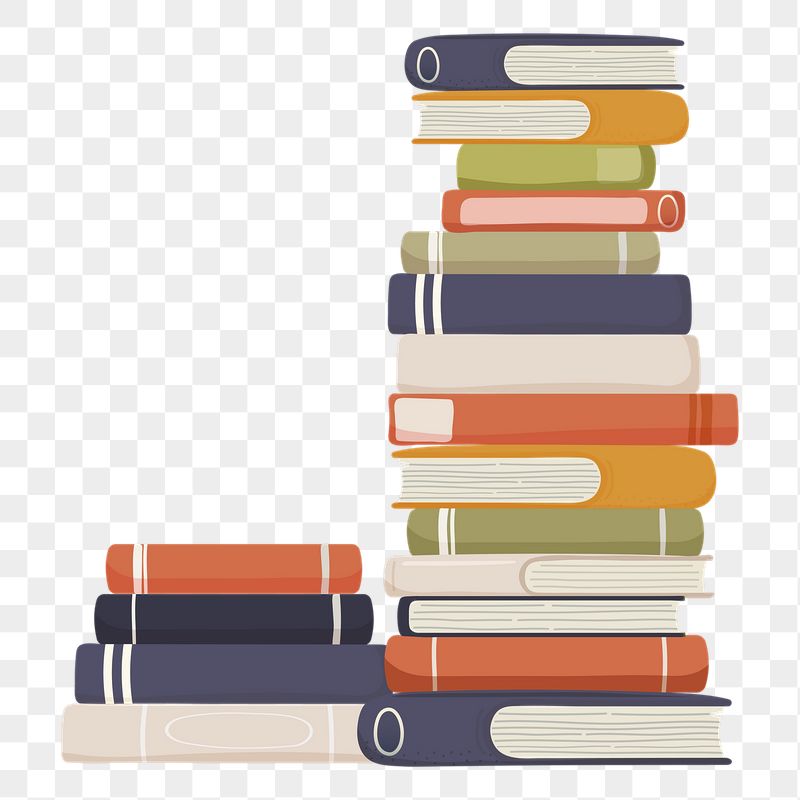 Book stack png sticker, cute | Free PNG Illustration - rawpixel