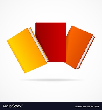  					Book Stack vector image														