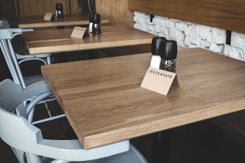 Booked table in a restaurant 