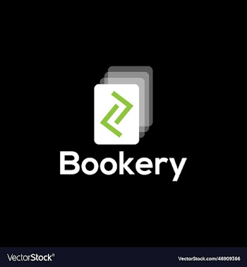 bookery modern 3d logo design