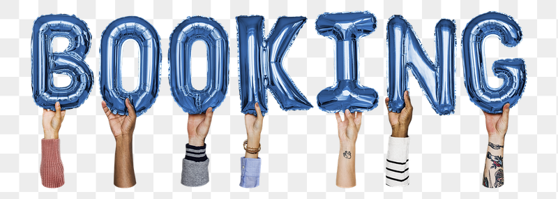 Booking word png, hands holding | Free PNG - rawpixel