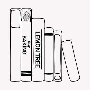 Books doodle collage element, cute | Free Vector Illustration - rawpixel