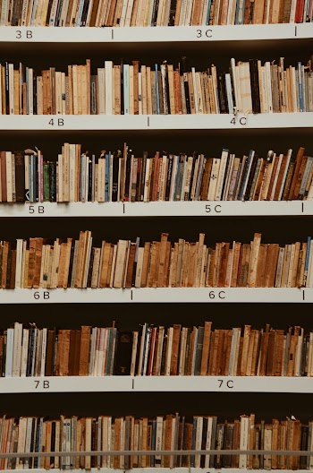 Books File on Shelf