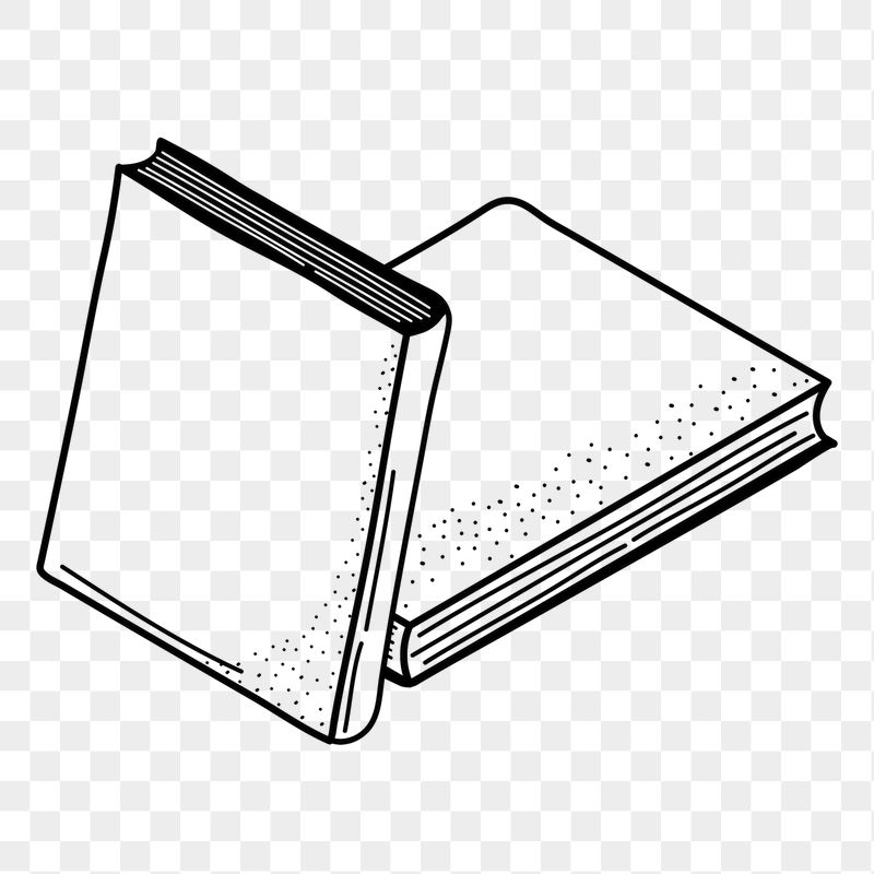 Books png doodle sticker, black | Free PNG Illustration - rawpixel