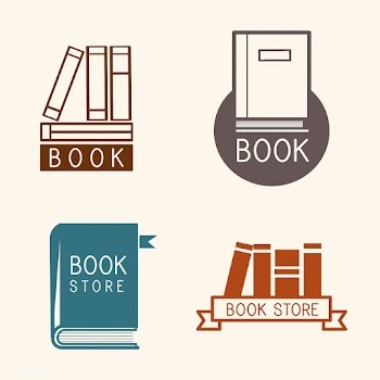 Bookstore logos and sign set vector | Free stock vector - 534839