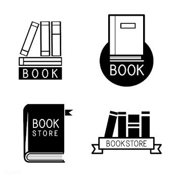 Bookstore logos and sign set vector | Free stock vector - 534842