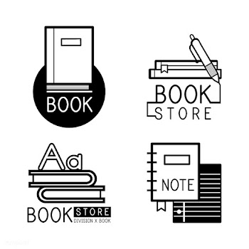 Bookstore logos and sign set vector | Free stock vector - 534868