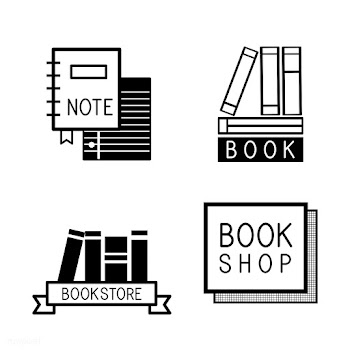 Bookstore logos and sign set vector | Free stock vector - 534870