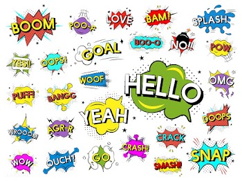 Boom bang cartoon | Free stock vector - 77451