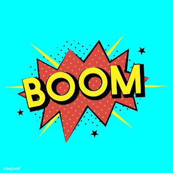 Boom explosion vector | Free stock vector - 77395