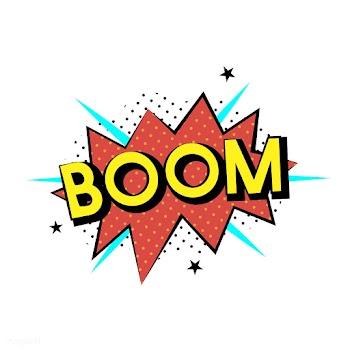Boom explosion vector | Free stock vector - 77398