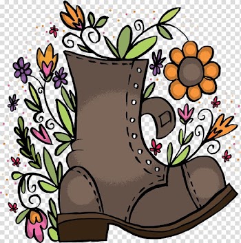 Boot , flowering boots transparent background PNG clipart