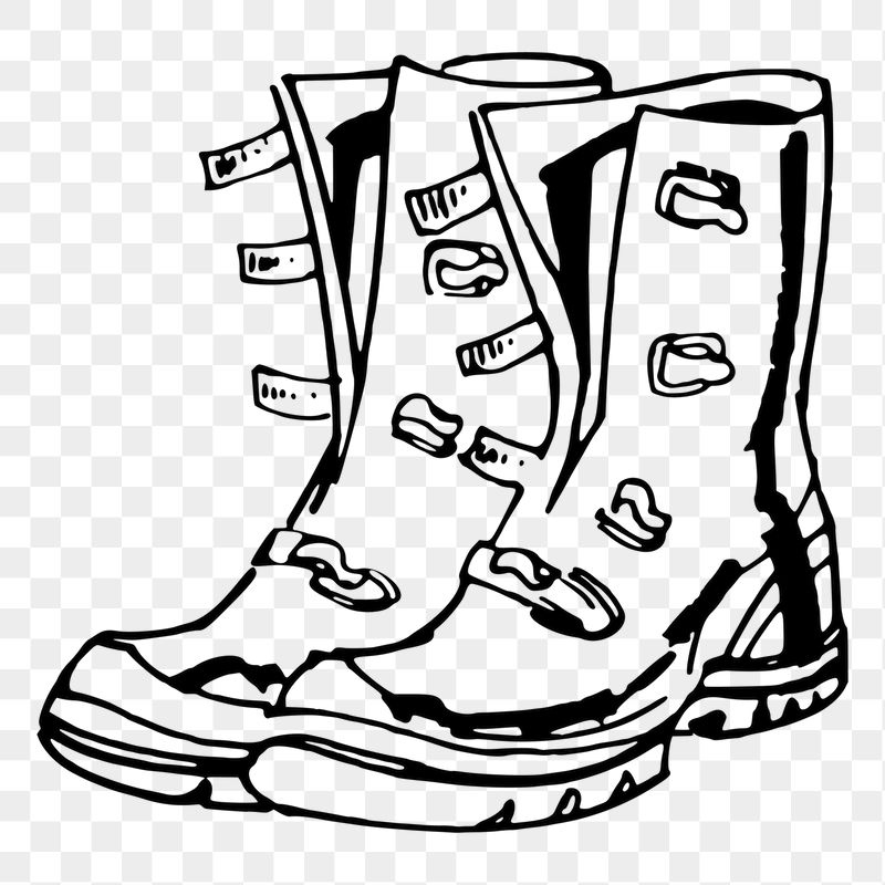 Boots png sticker, vintage footwear | Free PNG - rawpixel