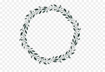 Border Christmas Pattern - Leaves Border 