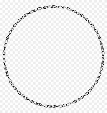 Border Circle Frame Clip Art - Vintage Circle Border