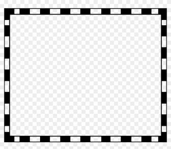 Border Clip Art - Black And White Border Frame