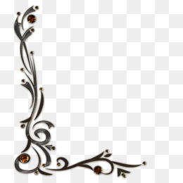 Border Design PNG - Floral Border Design.