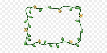 Border Flower Plant Nature Decoration Bord - Free Clip Art Borders