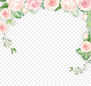 Border Flowers Clip art - Small fresh flowers background material 