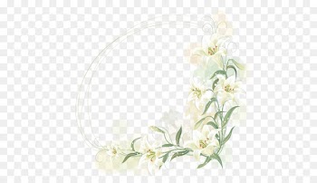 Border Flowers Floral design Lilium candidum Clip art - flower 