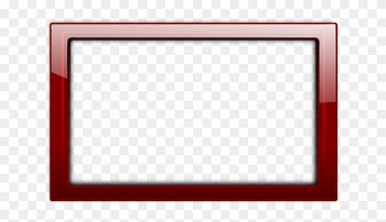 Border, Frame, Glossy, Red - Red Frame