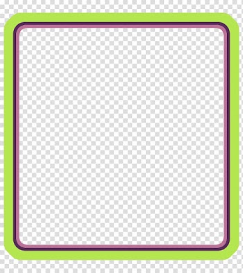 Border illustration, frame, Green Frame transparent background PNG clipart