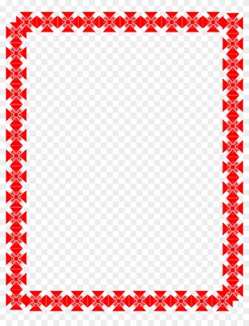 Border Red Free Stock Photo Illustration Of A Blank - Red And White Borders