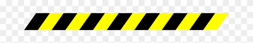 Border Warning Hazard Stripes Caution Blac - Transparent Background Caution Tape