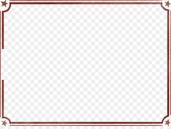 Borders and Frames Academic certificate Template Clip art - Simple star vector decorative borders 