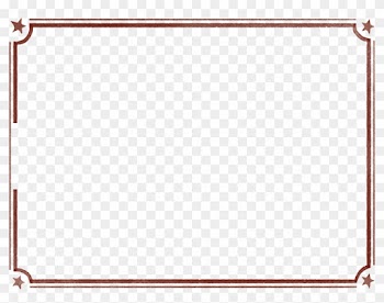 Borders And Frames Academic Certificate Template Clip - Simple Borders And Frames Png