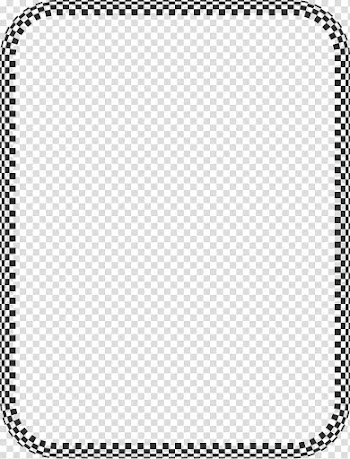 Borders and Frames , checkered Border transparent background PNG clipart