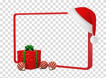 Borders and Frames Christmas Christmas gift , noel transparent background PNG clipart