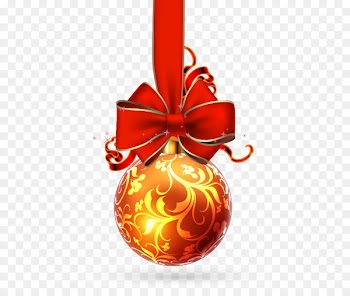 Borders and Frames Christmas ornament Clip art - Red Bow color ball pattern 