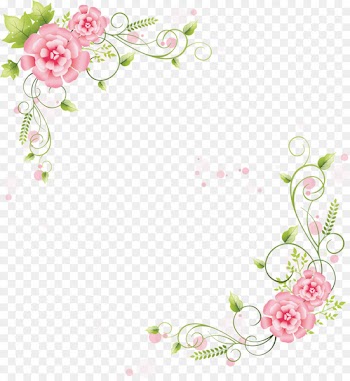 Borders and Frames Clip art Floral design Portable Network Graphics Flower - ranunculus flower 