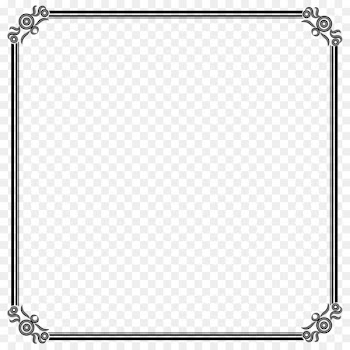 Borders and Frames Clip art - square frame 