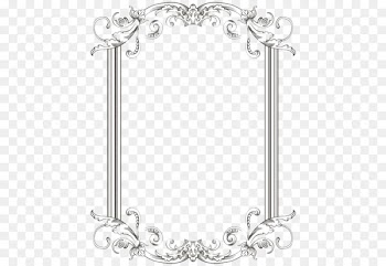 Borders and Frames Clip art - vintage Border frame 