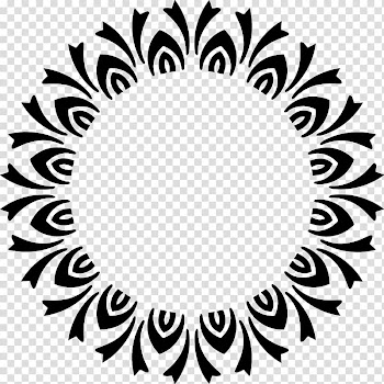 Borders and Frames , continental circular border ornamentation transparent background PNG clipart