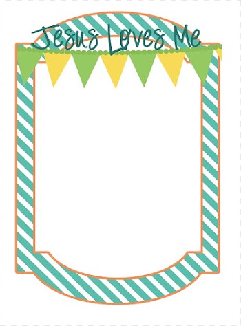 Borders and Frames Craft Jesus Loves Me , School Page Borders transparent background PNG clipart