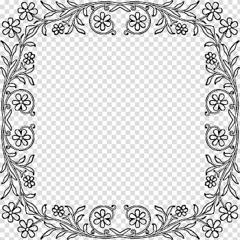 Borders and Frames Drawing Frames , Vintage decorative transparent background PNG clipart