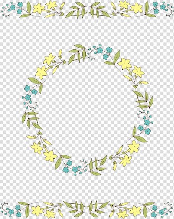Borders and Frames Flower , floral border transparent background PNG clipart