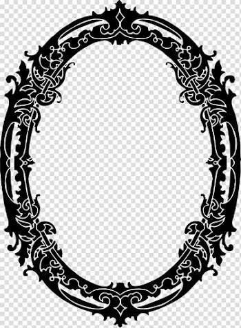 Borders and Frames Frames Black and white , Frame gothic transparent background PNG clipart