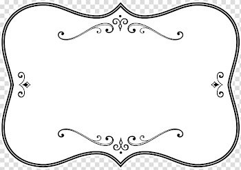 Borders and Frames Frames Black and white , white frame transparent background PNG clipart
