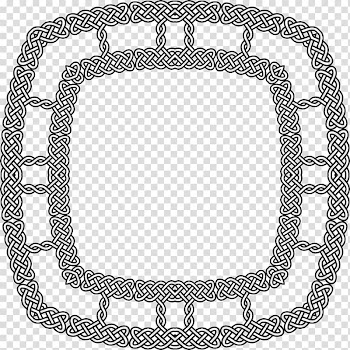 Borders and Frames Frames Celtic knot, oval border transparent background PNG clipart