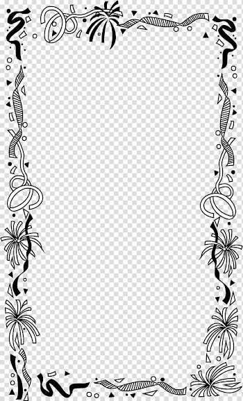Borders and Frames Frames Drawing , birthday border transparent background PNG clipart