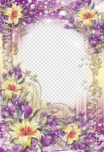 Borders and Frames Frames Flower , floral border transparent background PNG clipart