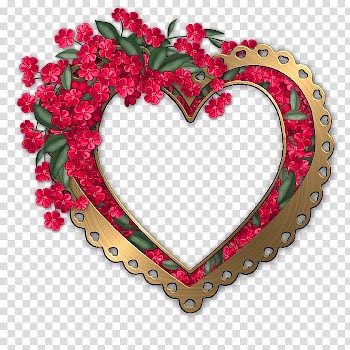 Borders and Frames Frames Heart , Happy Valentines Day transparent background PNG clipart