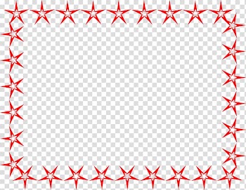Borders and Frames Frames , star frame transparent background PNG clipart