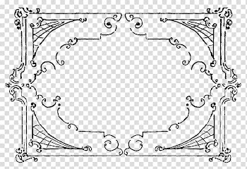 Borders and Frames Frames , swirl border transparent background PNG clipart